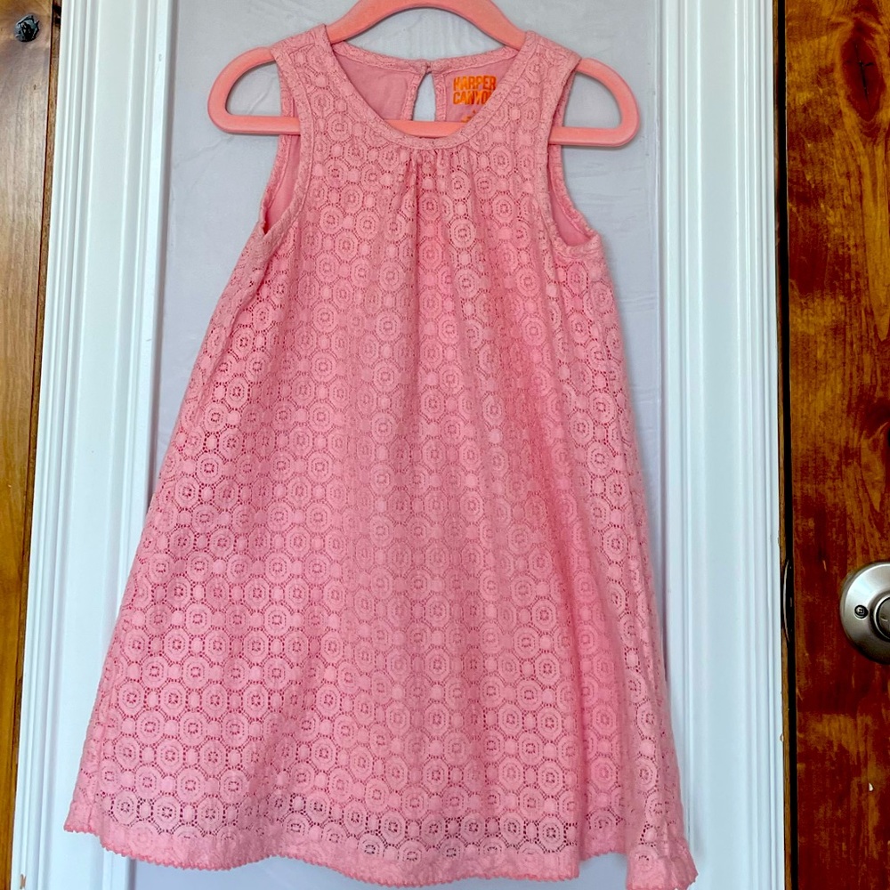 Size 4 Harper Canyon Pink Dress, fully lined.